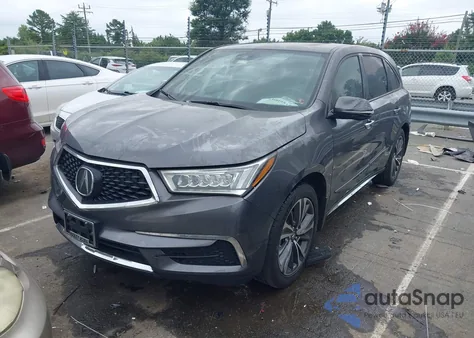 2020 Acura Mdx Technology Package z USA, uszkodzony, nr VIN 5J8YD4H54LL030332